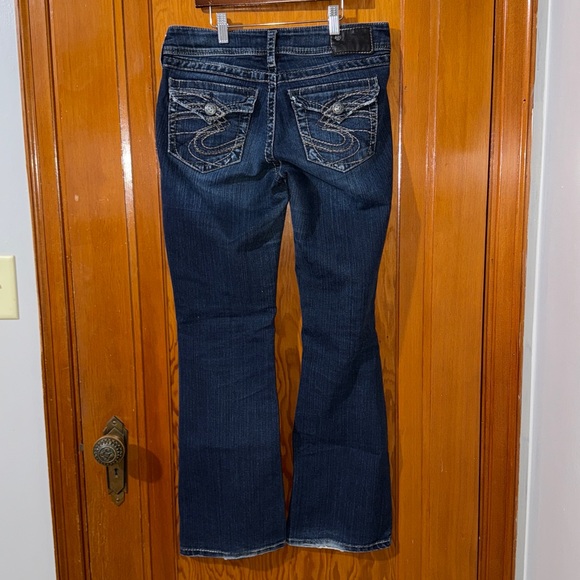 Silver Suki Surplus Dark Blue Denim Jeans - Picture 4 of 8